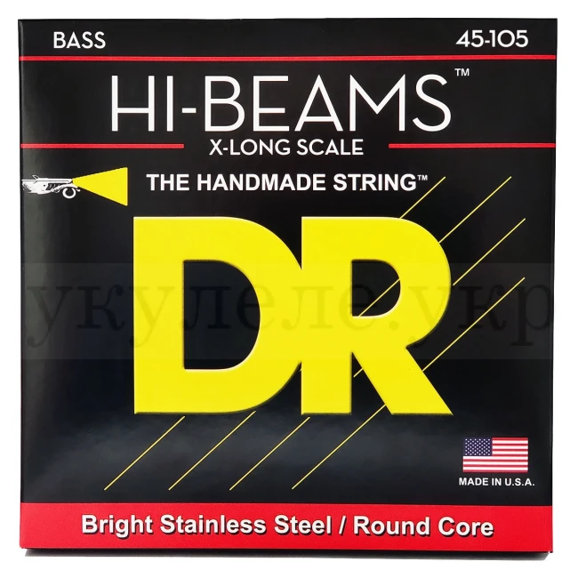 DR LMR-45 HI-BEAM Bass - Medium - Long Scale 45-105